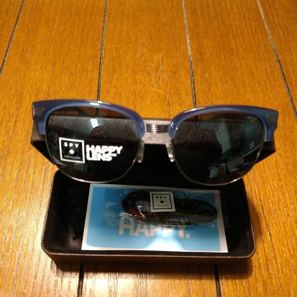SPY - Bleeker - Polarized Happy - Blue Frame